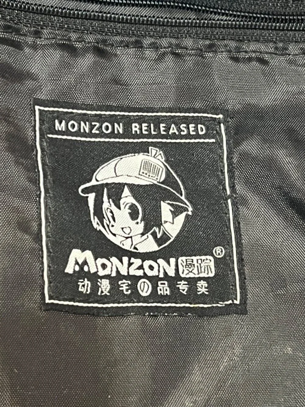 Attack On Titan Canvas Shoulder Tote Bag With Leather Straps & Anime Logo Design